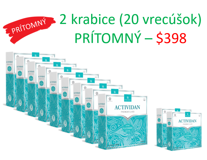 ACTIVIDAN 9 krabíc (360 vrecúšok)