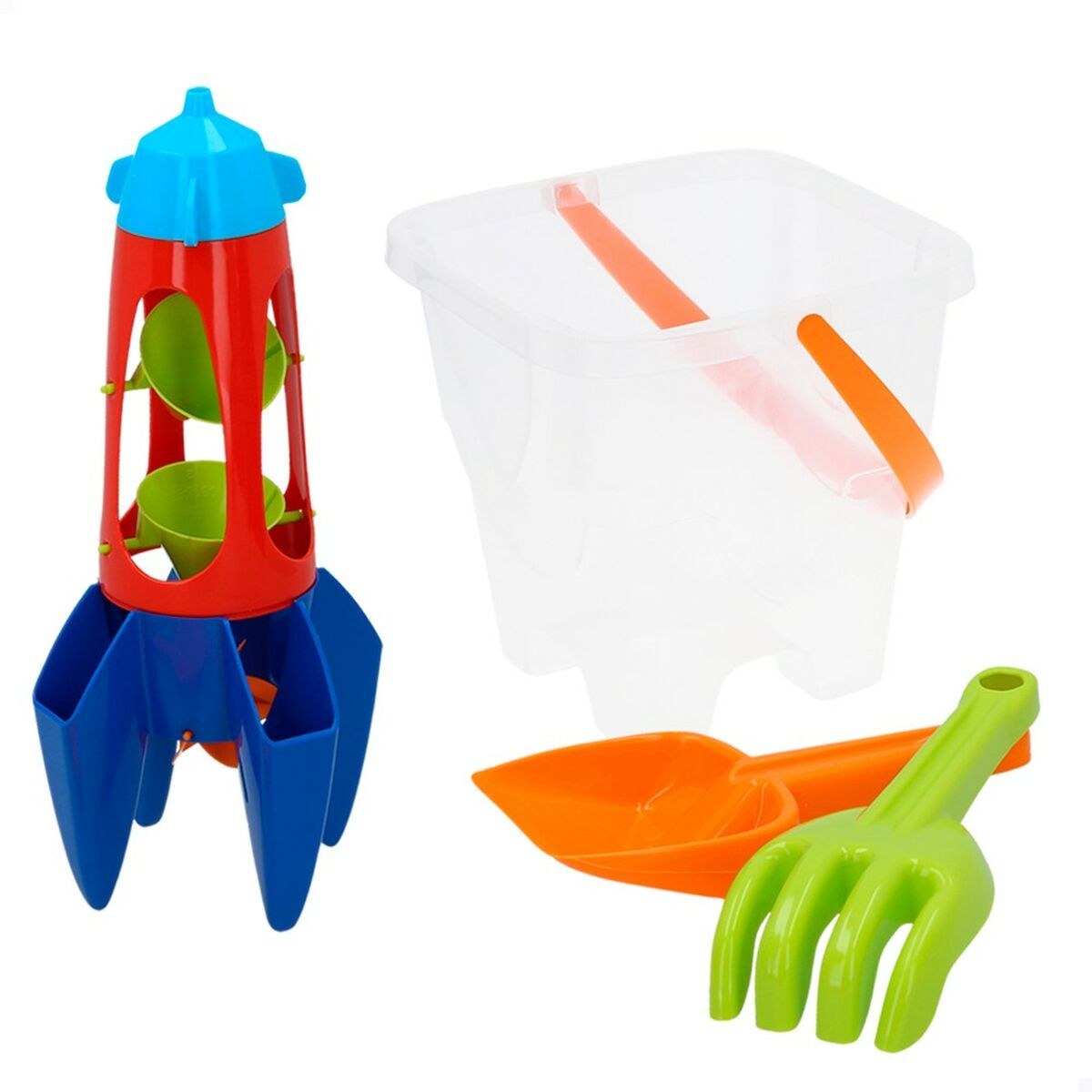Beach toys set polypropylene (16 Units)