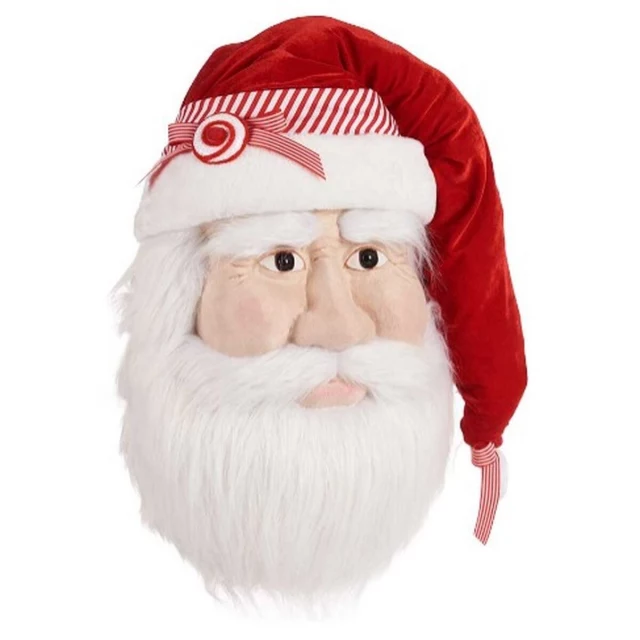 Decorative Figure Father Christmas Head
