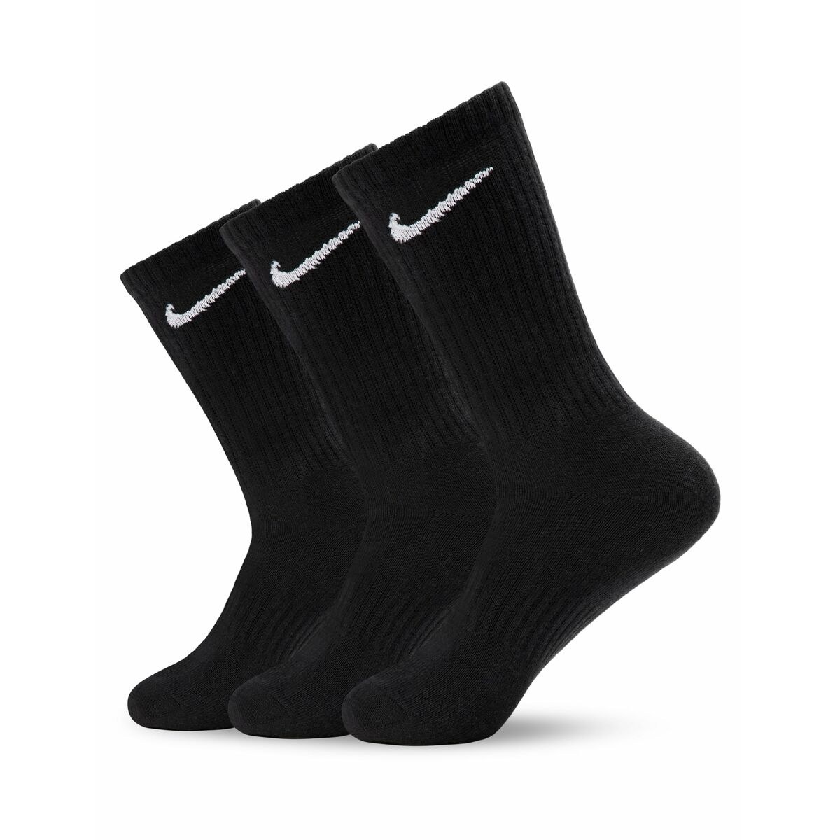 Sports Socks NK EVERYDAY SX7676 010 Black 3 pairs