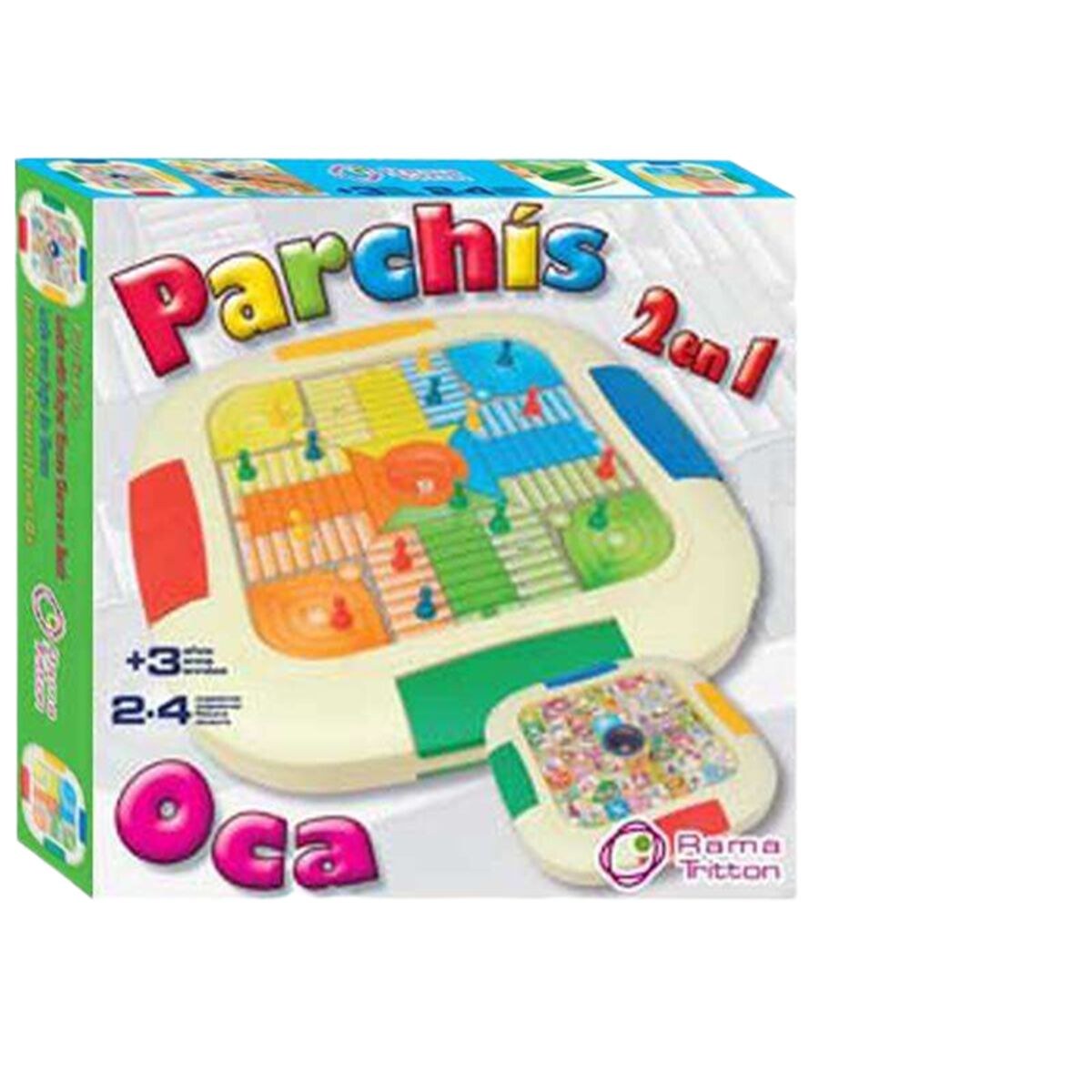 Доска Parcheesi 30,5 x 30,5 x 5,5 cm