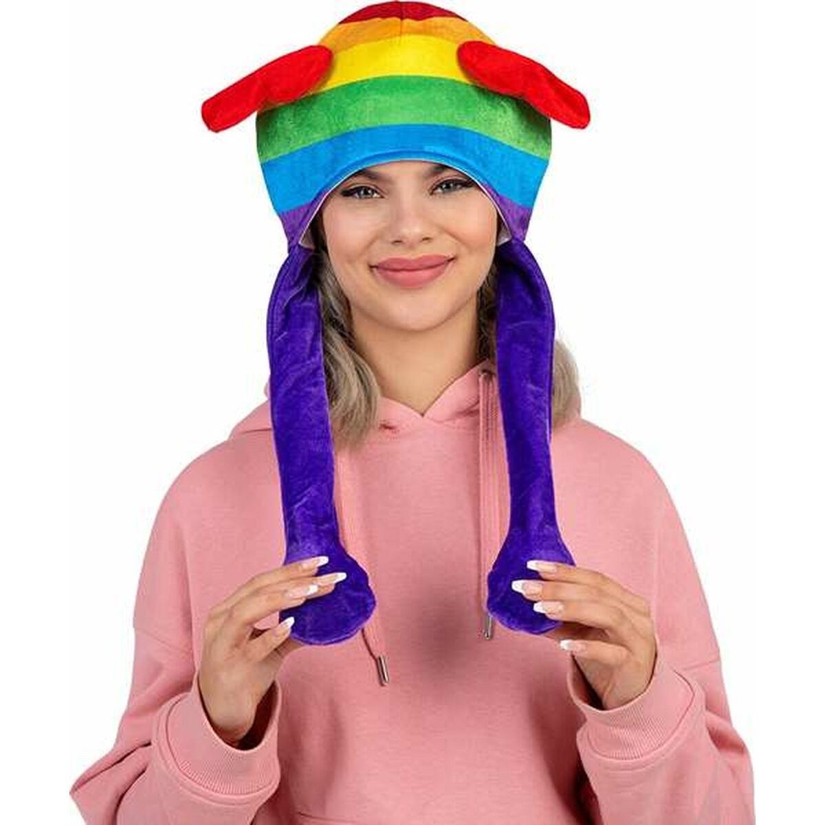 Hat Rainbow One size