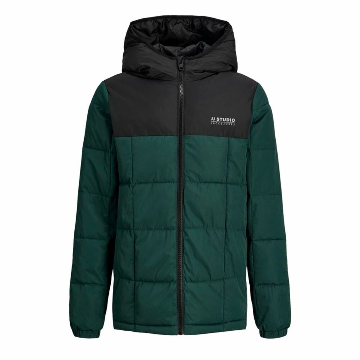 Пиджак Детский Jjben Square Hood Jacket Jnr Оливковое масло