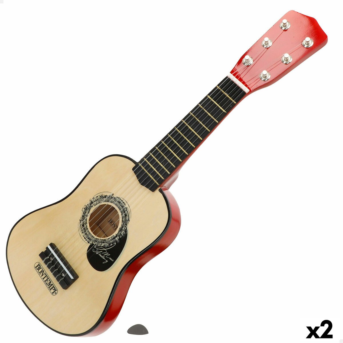 Детская гитара 19 x 55 x 6 cm (2 штук)