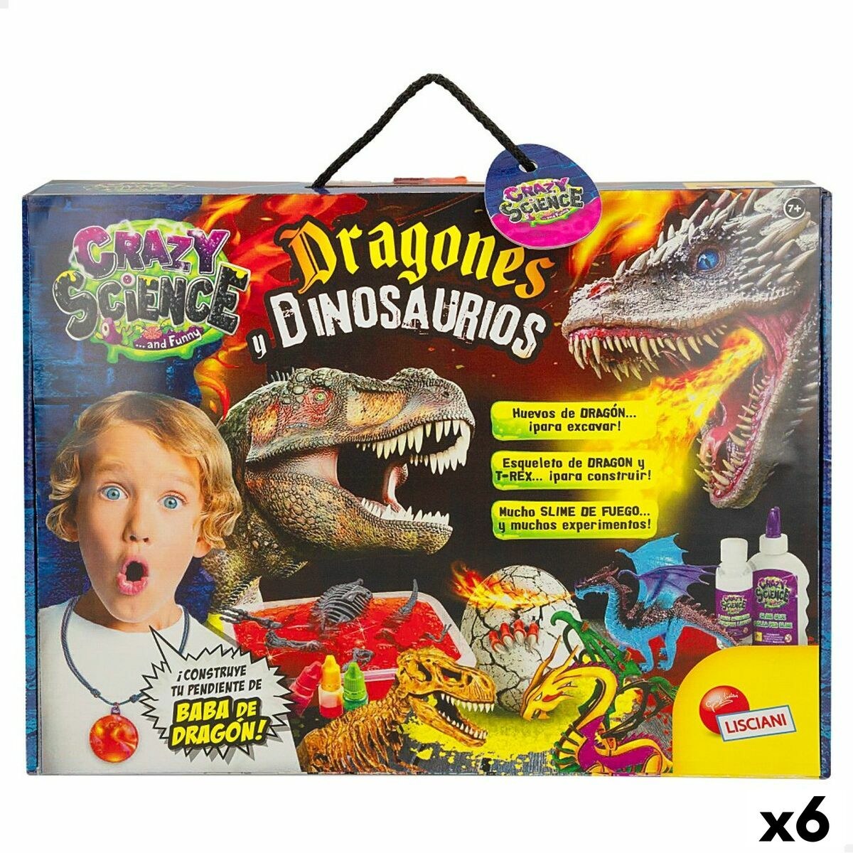 Science Game Dragones y dinosaurios ES (6 Units)