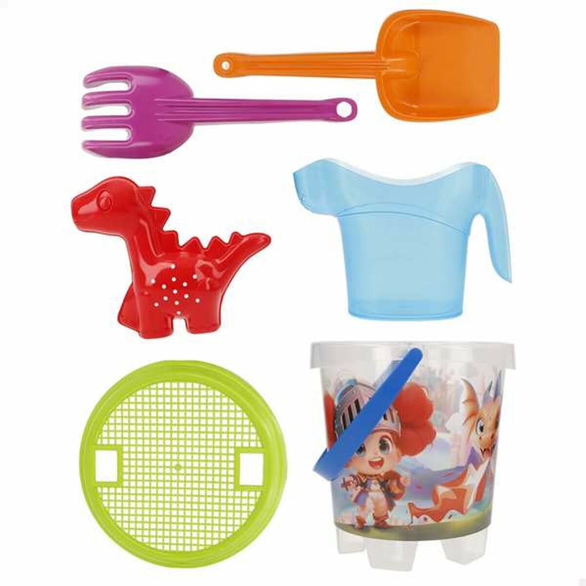 Beach Bucket 18 cm Dragon
