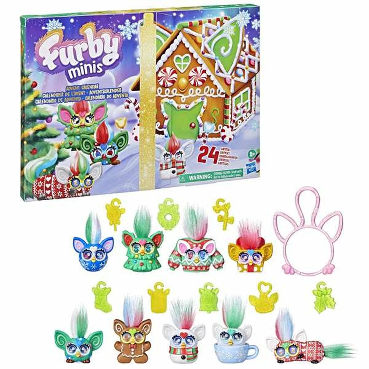 Advent Calendar Minis Polyester ABS PoE Multicolour