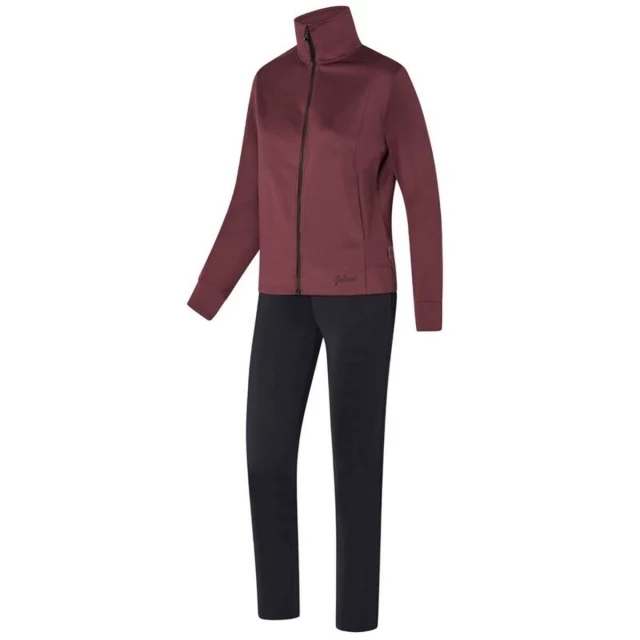 Women's Tracksuit Lexie Black Maroon
