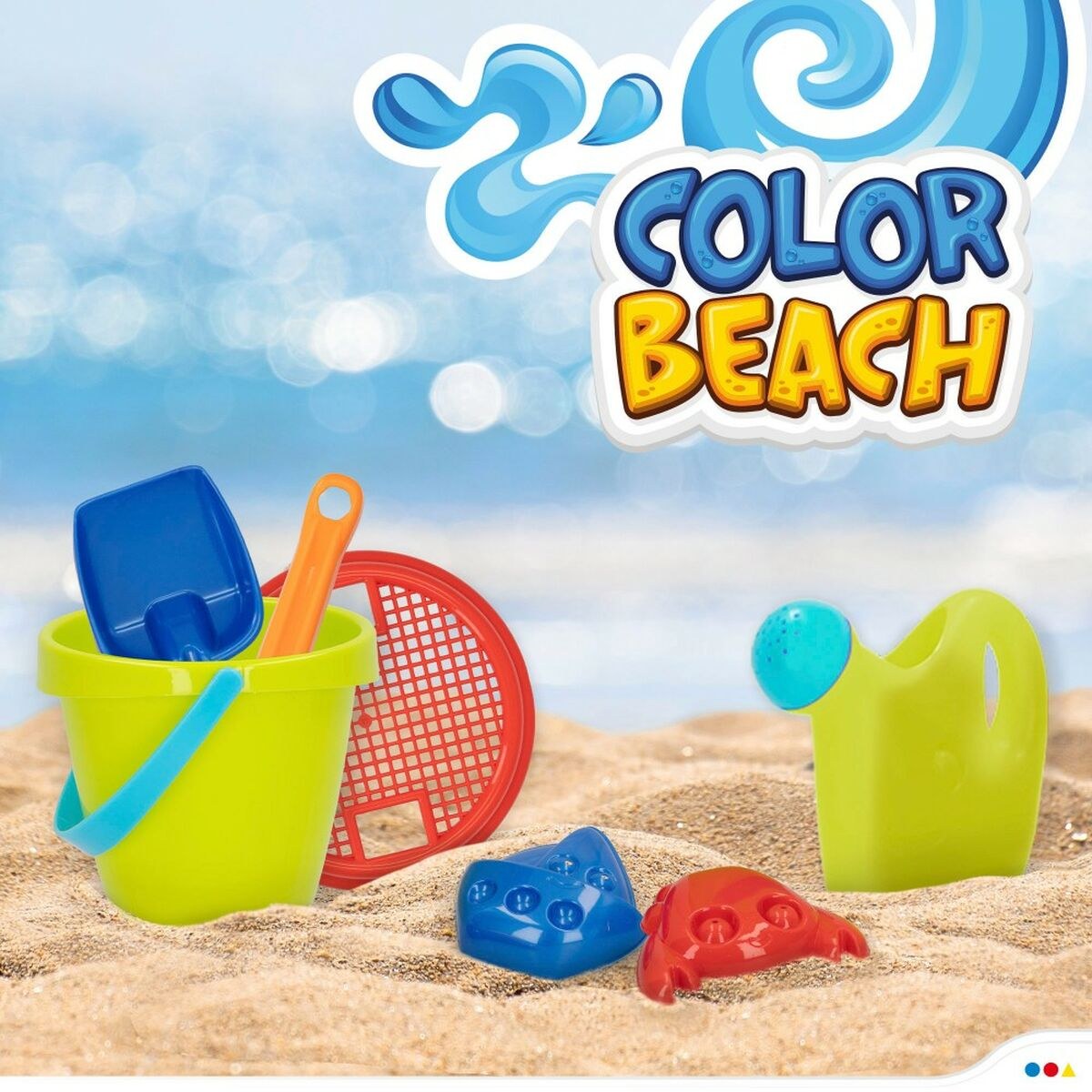 Beach toys set polypropylene (18 Units)