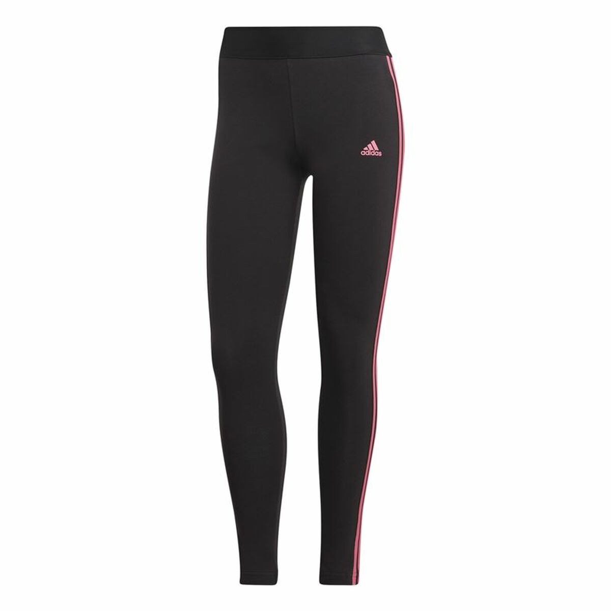 Женские спортивные колготки 3 Stripes Чёрный
