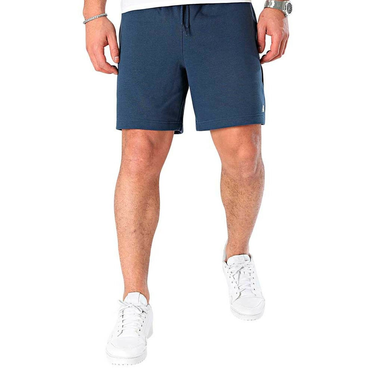 Спортивные шорты SPORT ESSENTIALS FRENCH TERY SHORT 7 MS41520 NNY Тёмно Синий