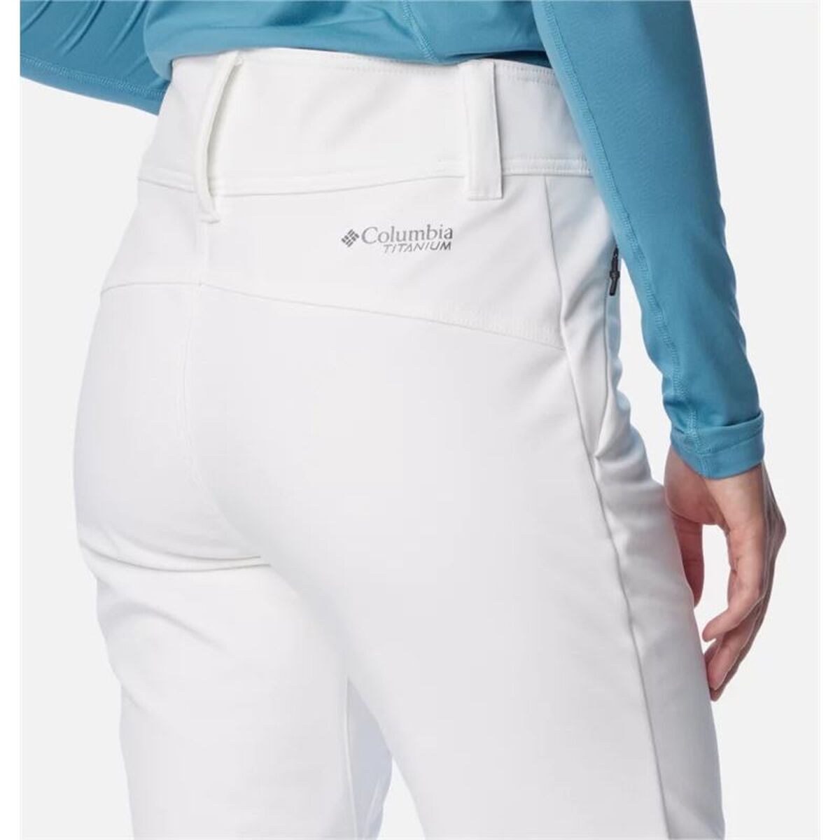 Long Sports Trousers Roffee Ridge White