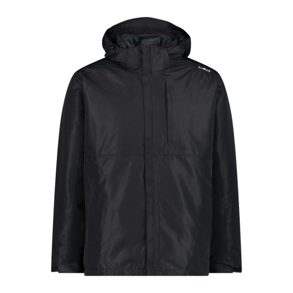 Мужская спортивная куртка Zip Hood Detachable Inn Чёрный