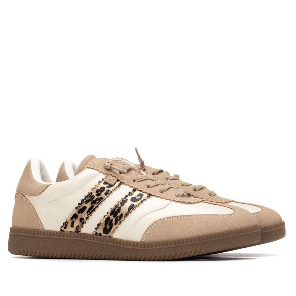 Women's casual trainers Light brown
