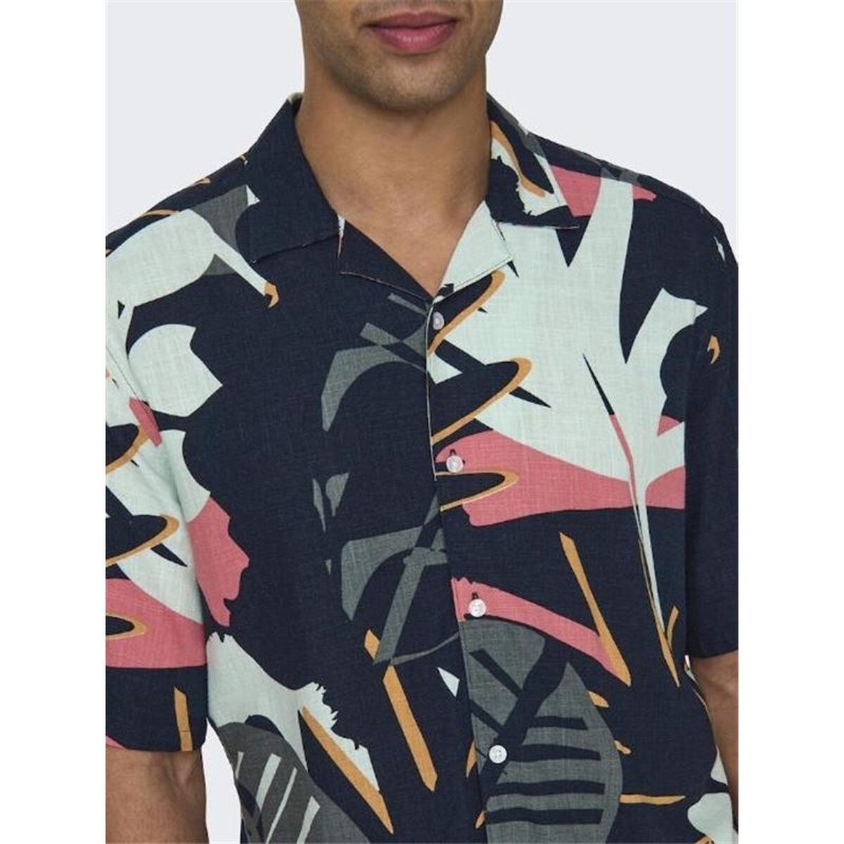 Shirt Onsbertil Reg Navy Blue