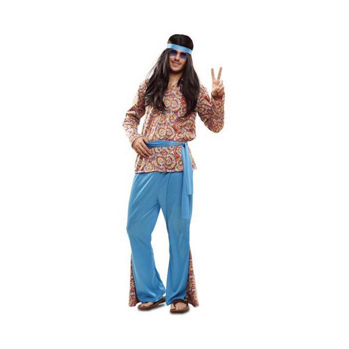 Маскарадные костюмы для взрослых Hippie Психоделический M/L