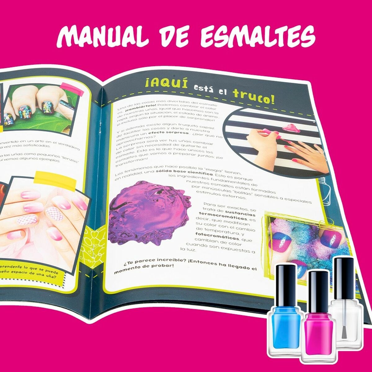 Научная игра Laboratorio de esmalte ES (6 штук)