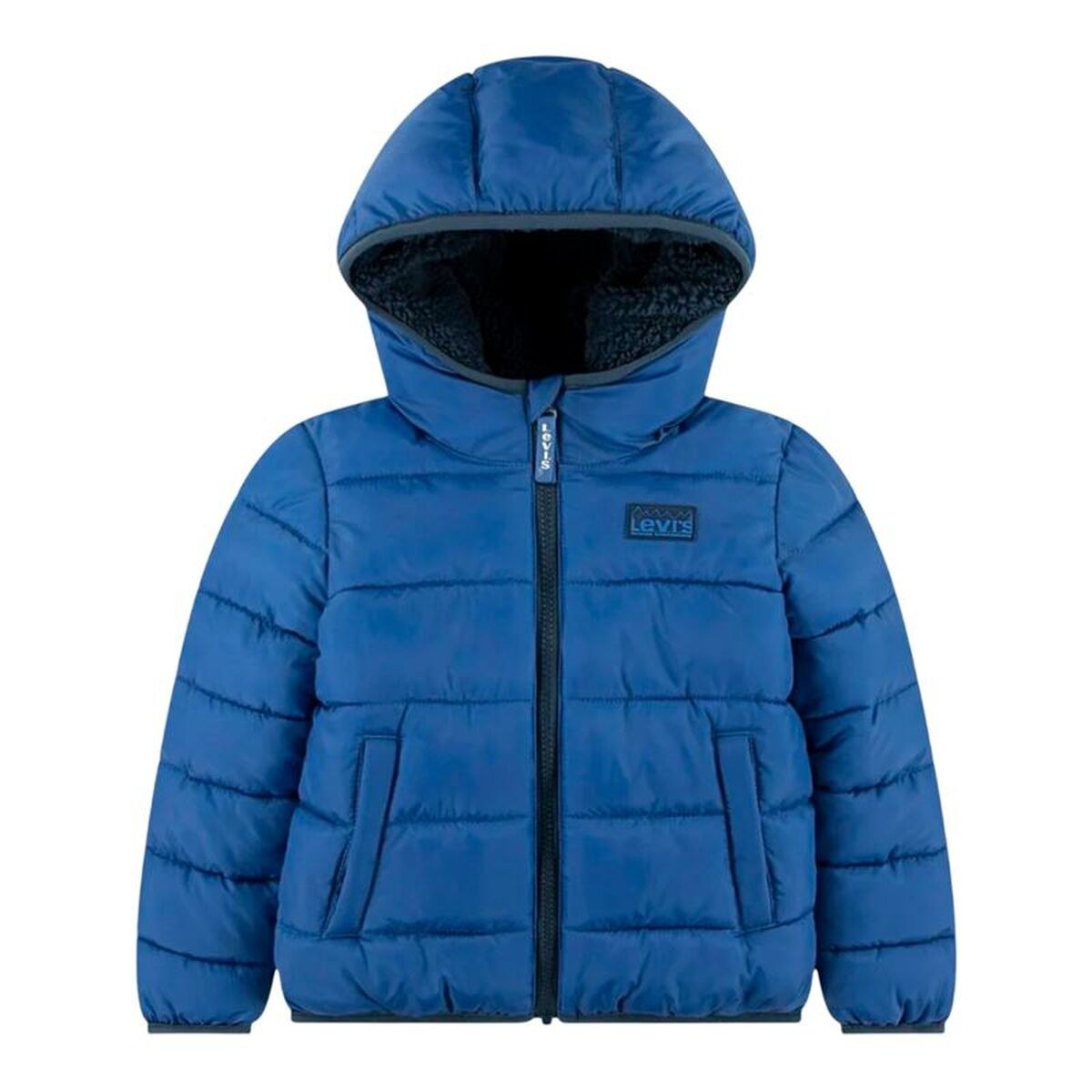 Jacket Lvb Sherpa Lined Mdwt Puffer Blue