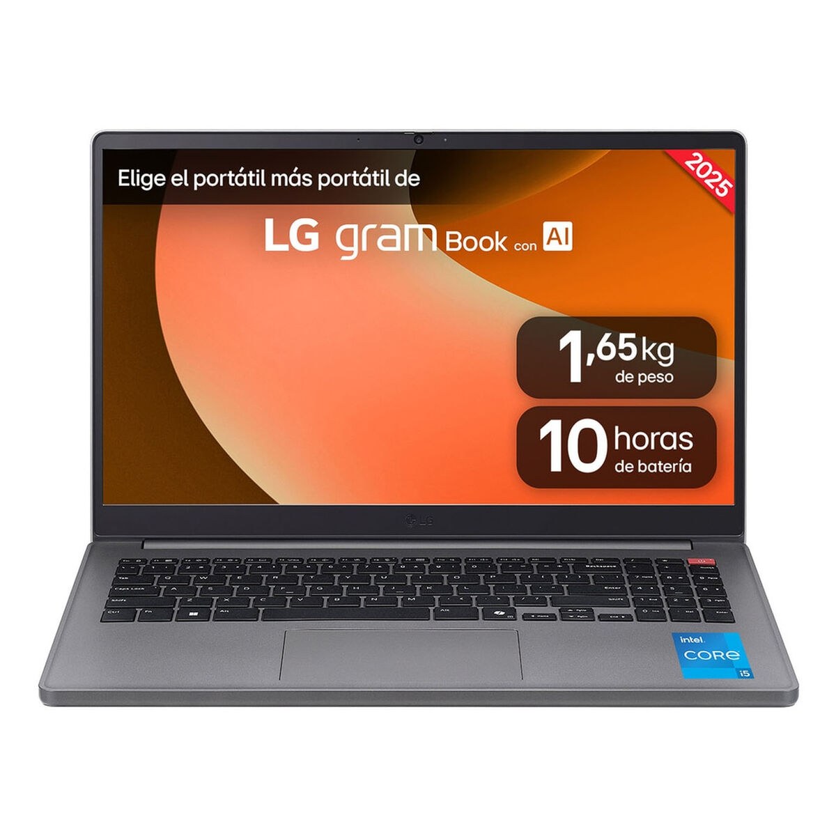 Ноутбук Gram 15UD50T 15" i5-1334U 16 GB RAM 512 Гб SSD Испанская Qwerty