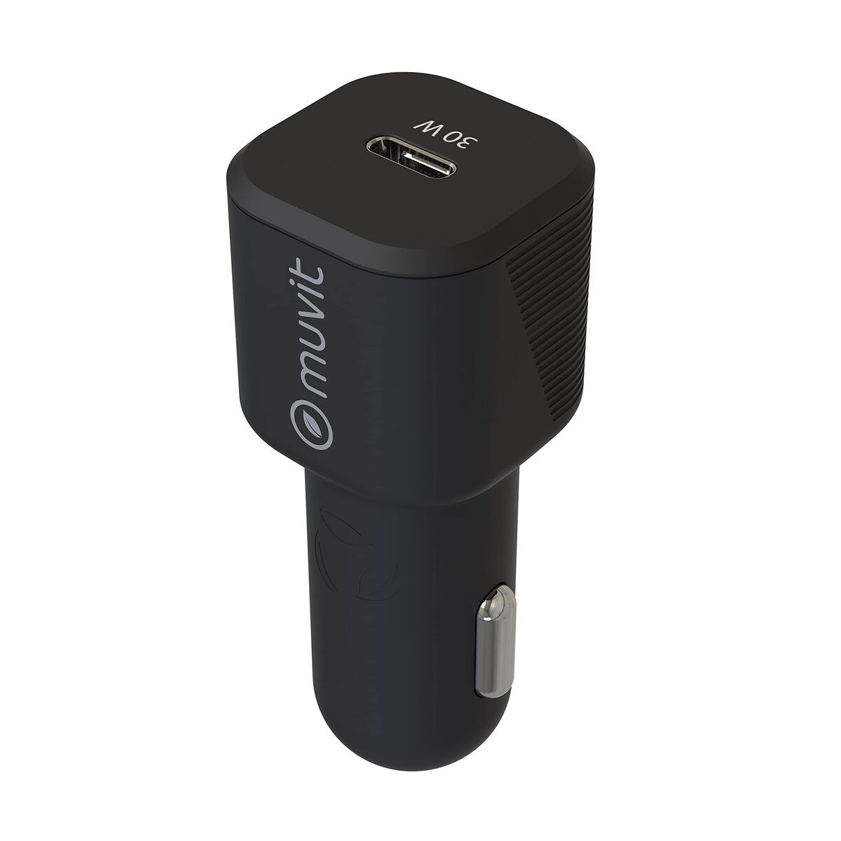 USB Car Charger Black 30 W