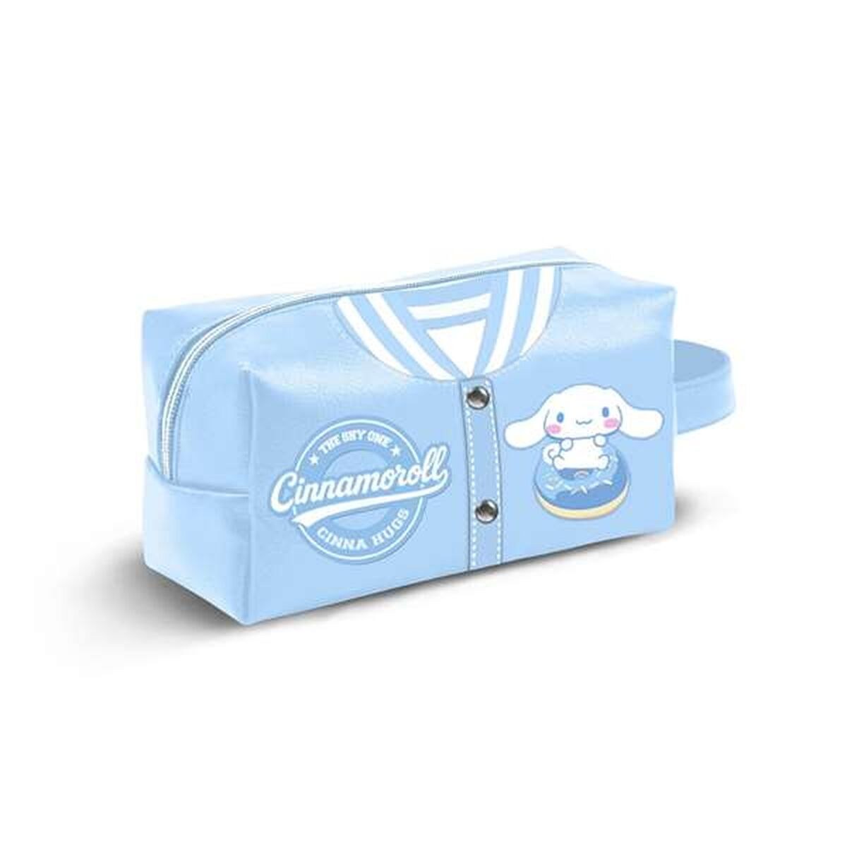 Travel Vanity Case Blue PVC 13 x 27 x 13 cm