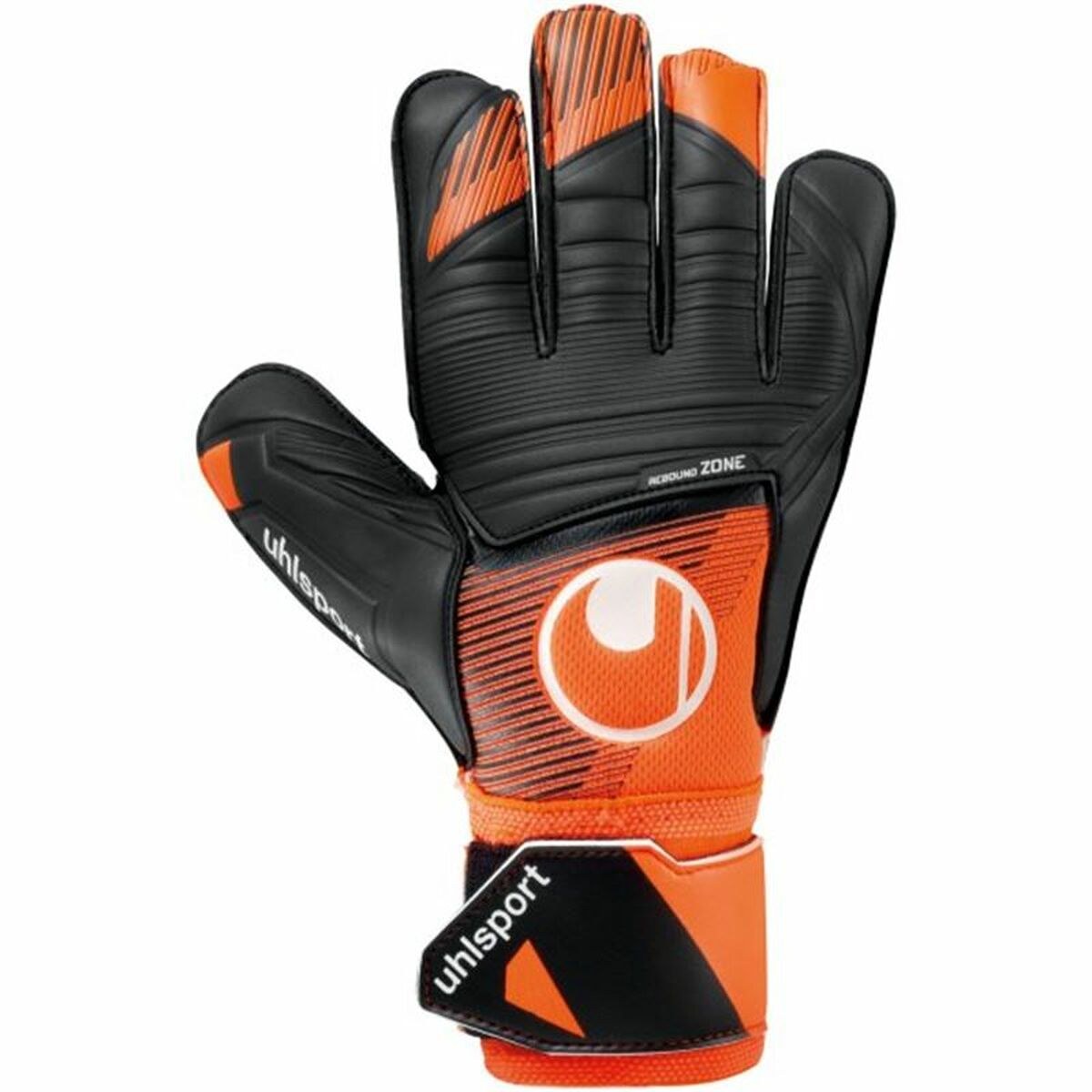 Goalkeeper Gloves Soft Ressist+ Orange Adults