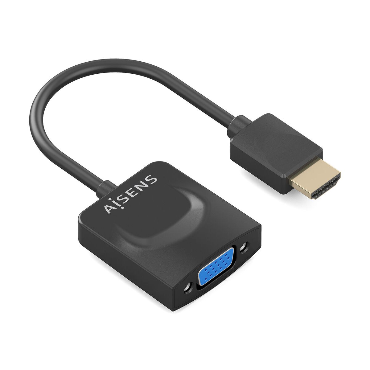 HDMI toS VGA with Audio Adapter A122-0947 Black 15 cm