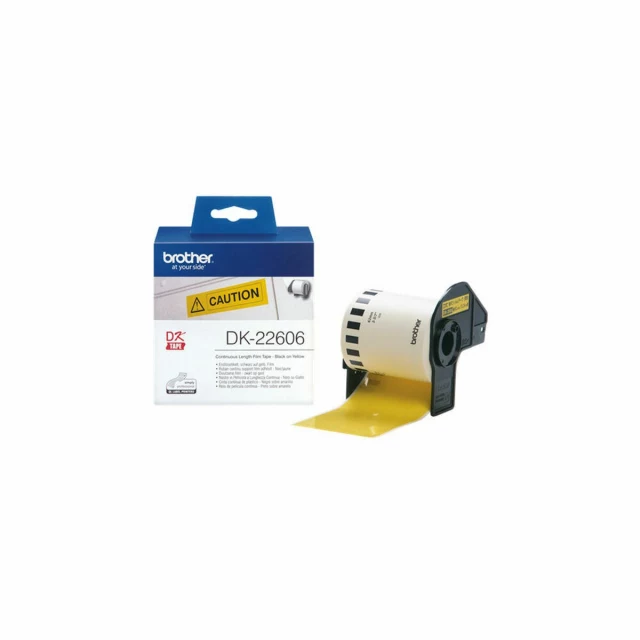 Printer Labels DK22606 Yellow Black Yellow/Black