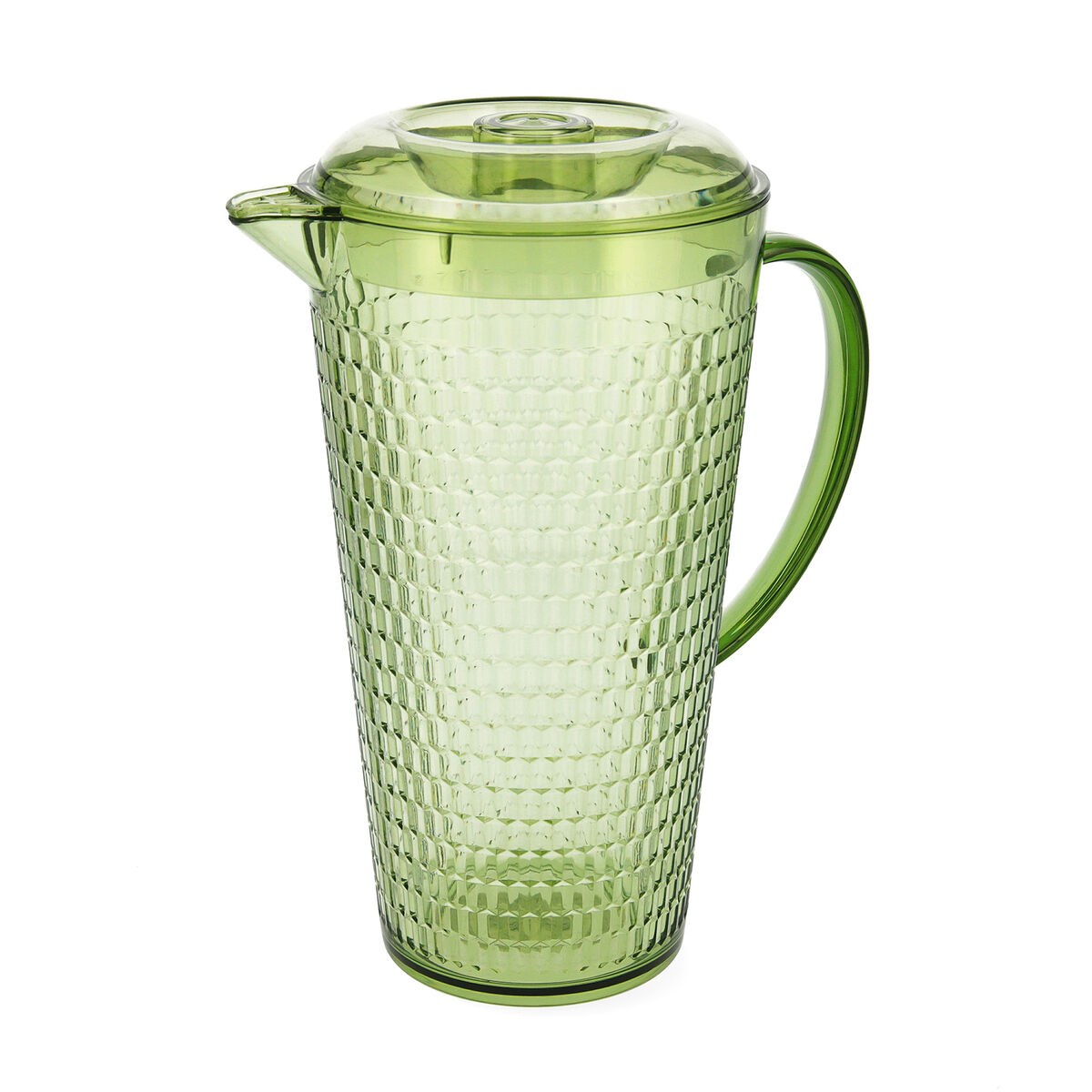 Кружка с Крышкой и Дозатор Viba Зеленый Пластик (2,4 L)