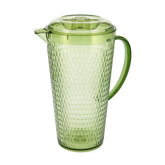 Кружка с Крышкой и Дозатор Viba Зеленый Пластик (2,4 L)