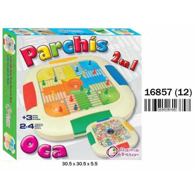 Доска Parcheesi 30,5 x 30,5 x 5,5 cm