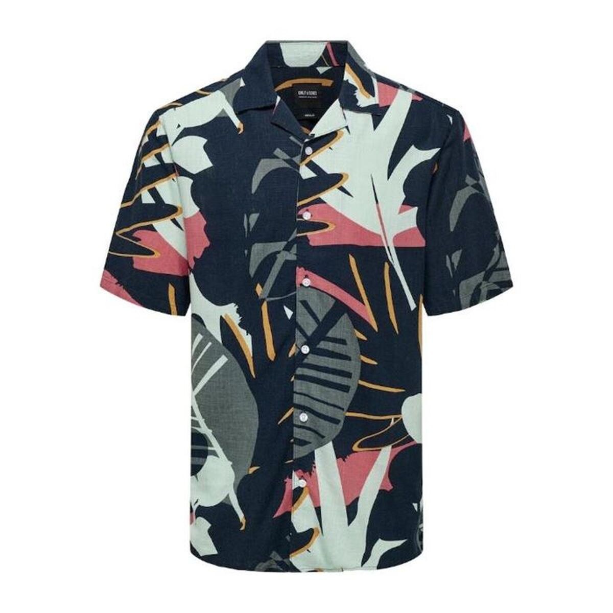 Shirt Onsbertil Reg Navy Blue