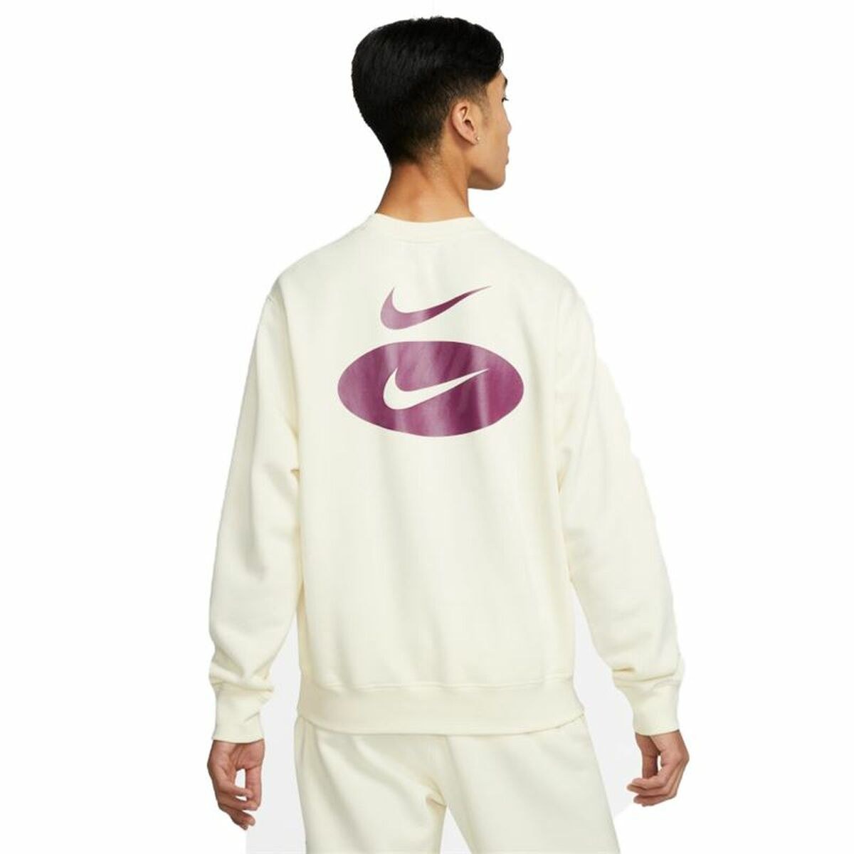 Толстовка без капюшона мужская Swoosh League Белый