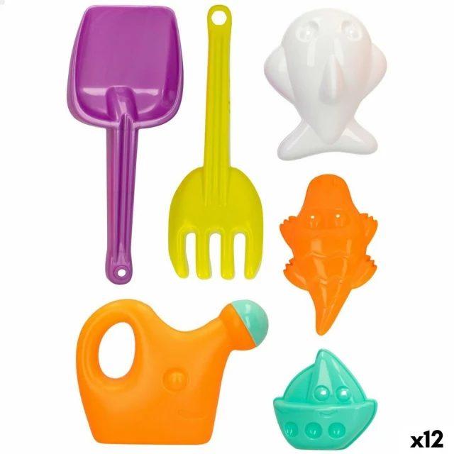 Beach toys set 6 Pieces 27 cm (12 Units)