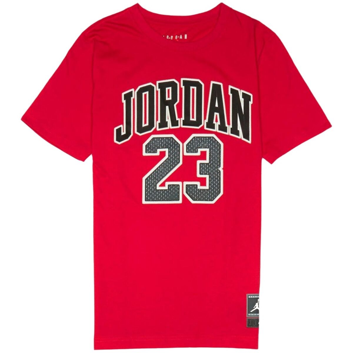Child's Short Sleeve T-Shirt JDB PRACTICE FLIGHT 95A088 R78 Red