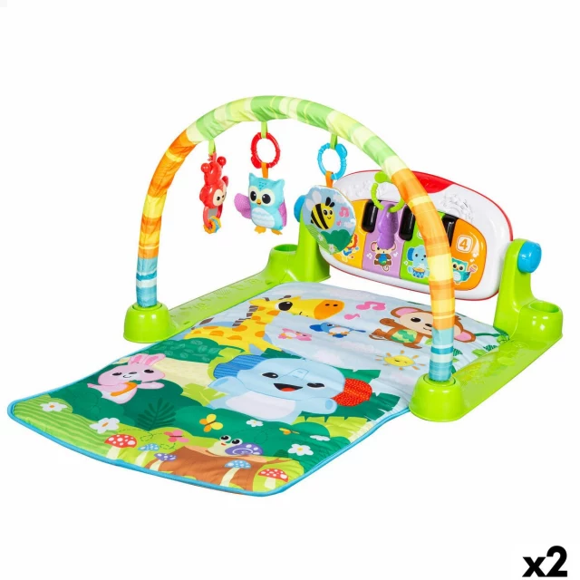 Игровой коврик Ткань Пластик 63 x 43 x 91 cm (2 штук)