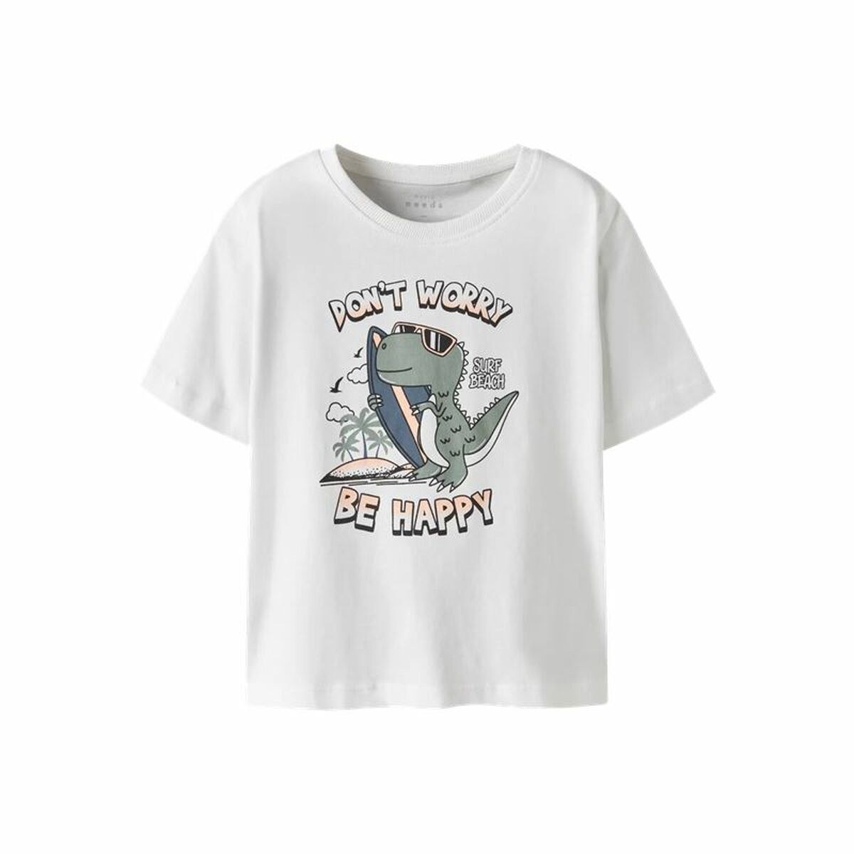 Детский Футболка с коротким рукавом Nmmvagno Loose