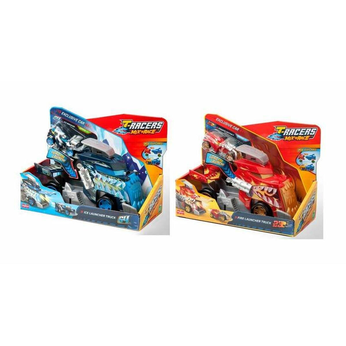 Автовоз Magicbox Launcher Truck T-Racers Mix 'N Race 10 x 16,8 x 22,5 cm Автомобиль