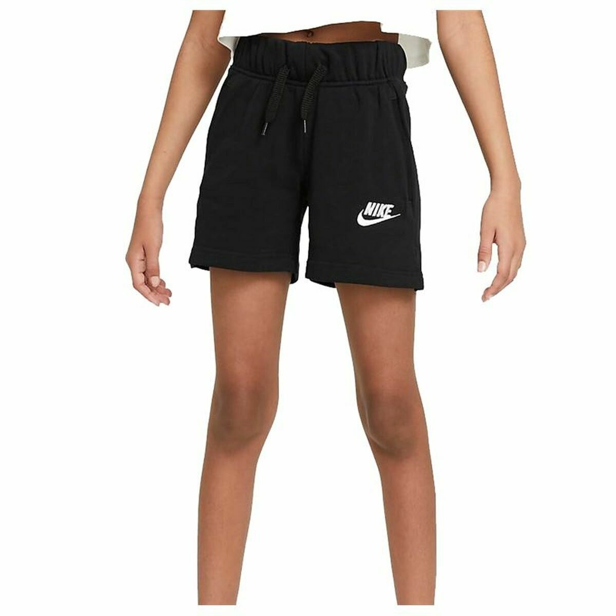Штаны для взрослых Sportswear Club Чёрный Детский Женщина