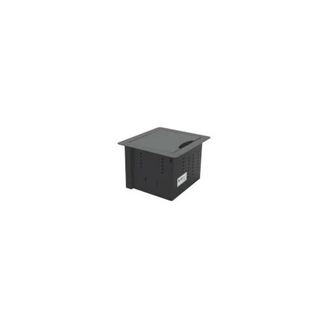 Cable Organiser TBUS-1N Black Aluminium