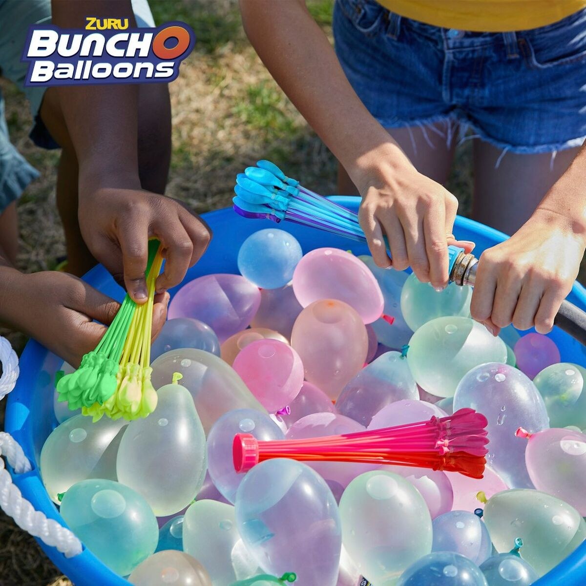 Водные шары с насосом Bunch-o-Balloons 24 штук