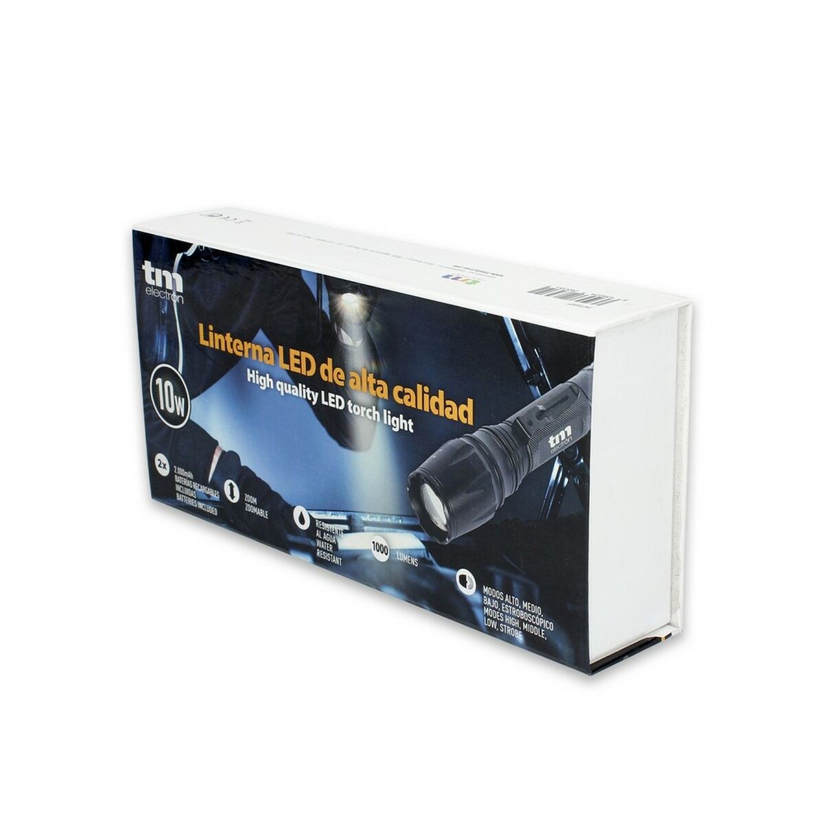 фонарь LED REC Чёрный 10W