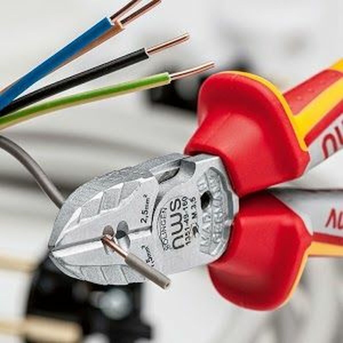 Диагональные кусачки Serie 49 VDE 2 mm 4 mm 19 cm
