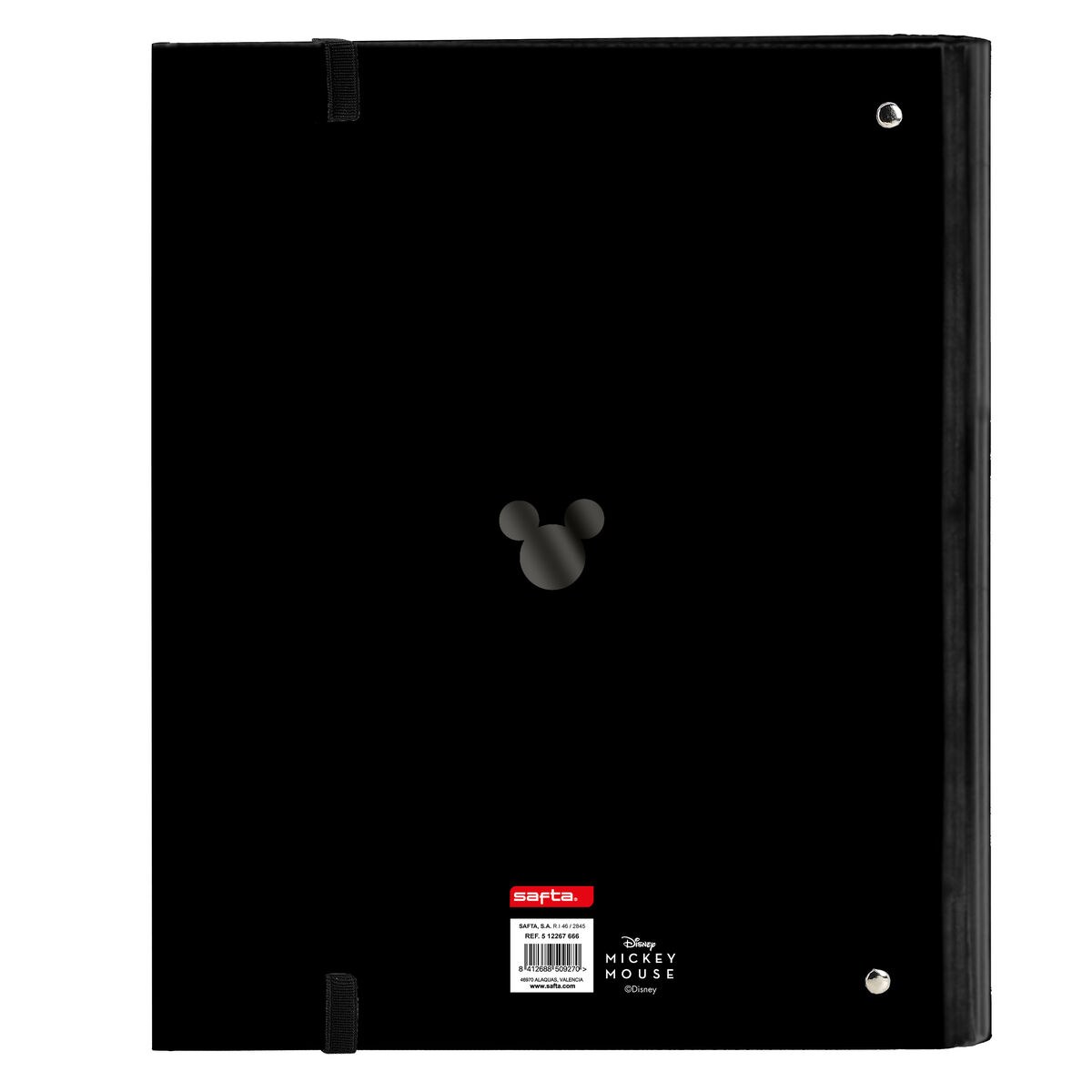 Ring binder Black 27 x 32 x 3.5 cm