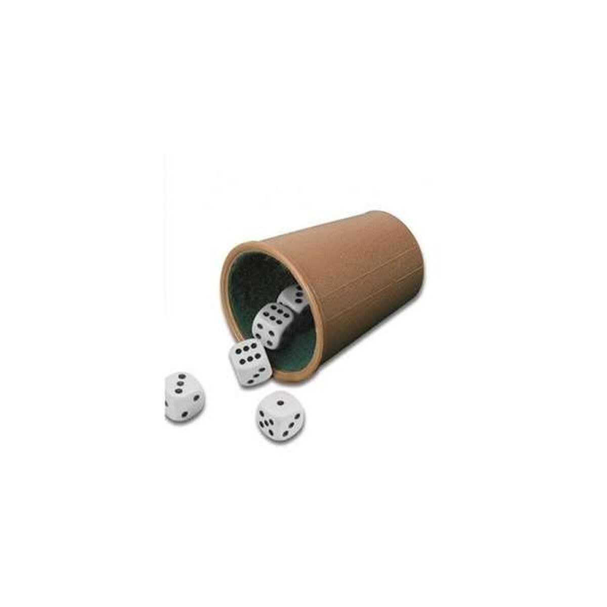 Shaker with Poker Dice