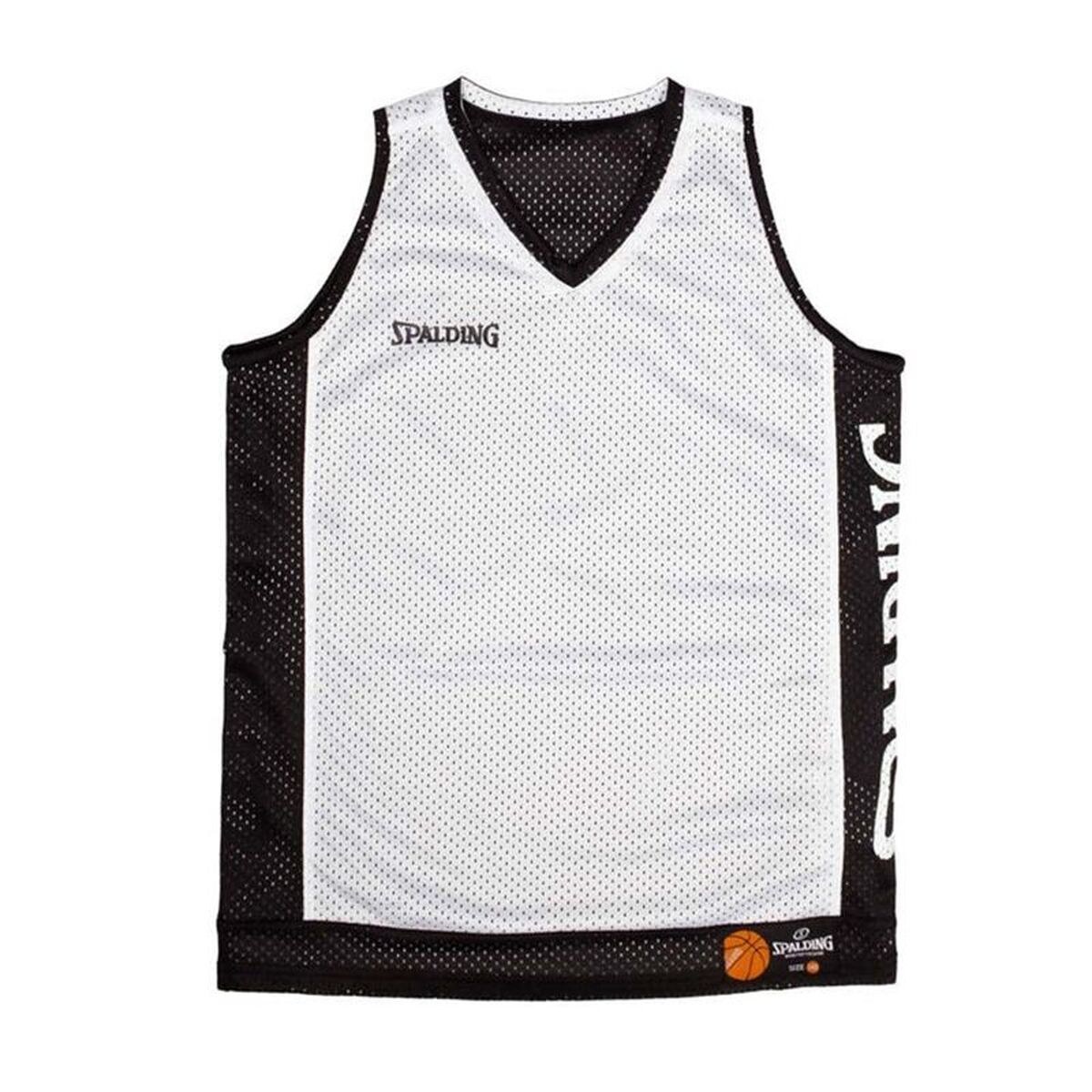 Баскетбольная футболка Reversible Tank Белый Чёрный
