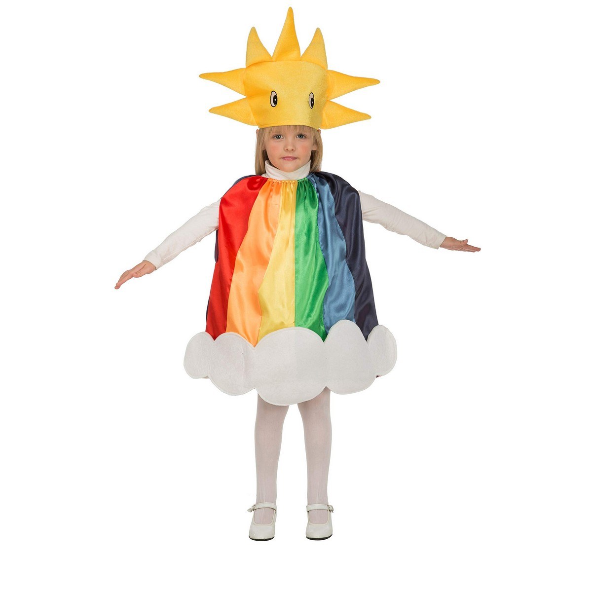 Costume for Children Rainbow 1-2 years Black