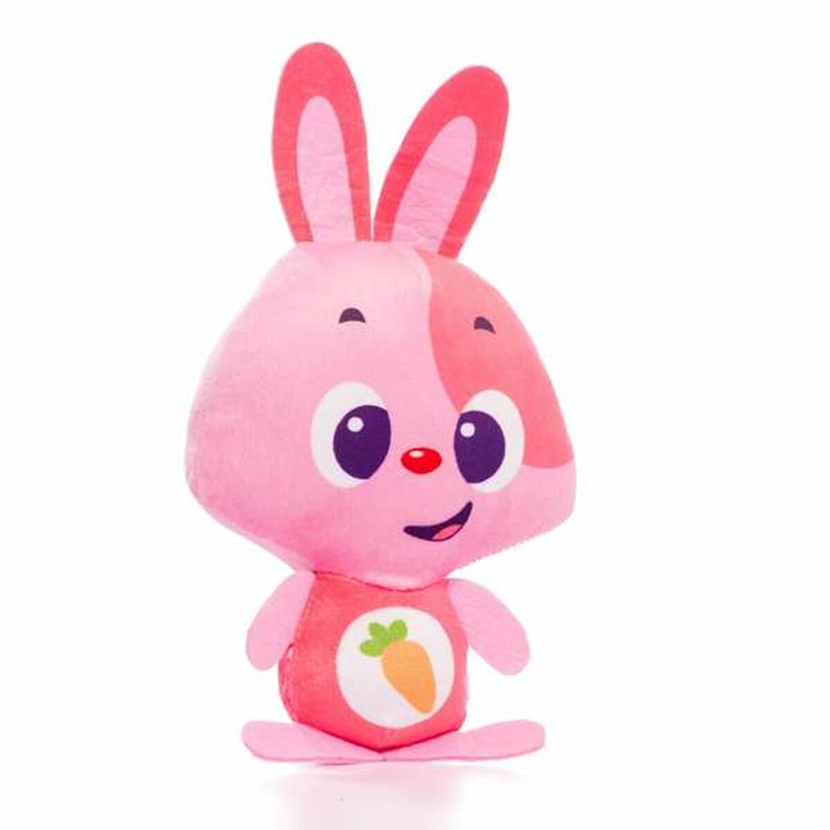 Плюшевая игрушка, издающая звуки Gusy luz Baby Bunny Розовый 7,5 cm