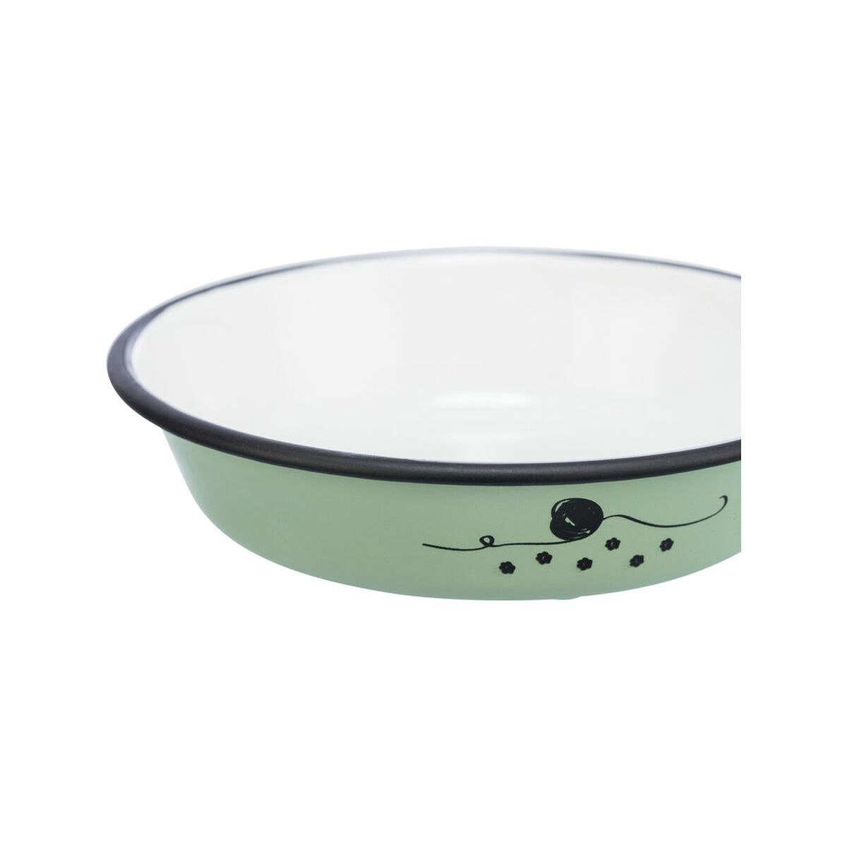 Кормушка для собак Зеленый 200 ml 12 cm