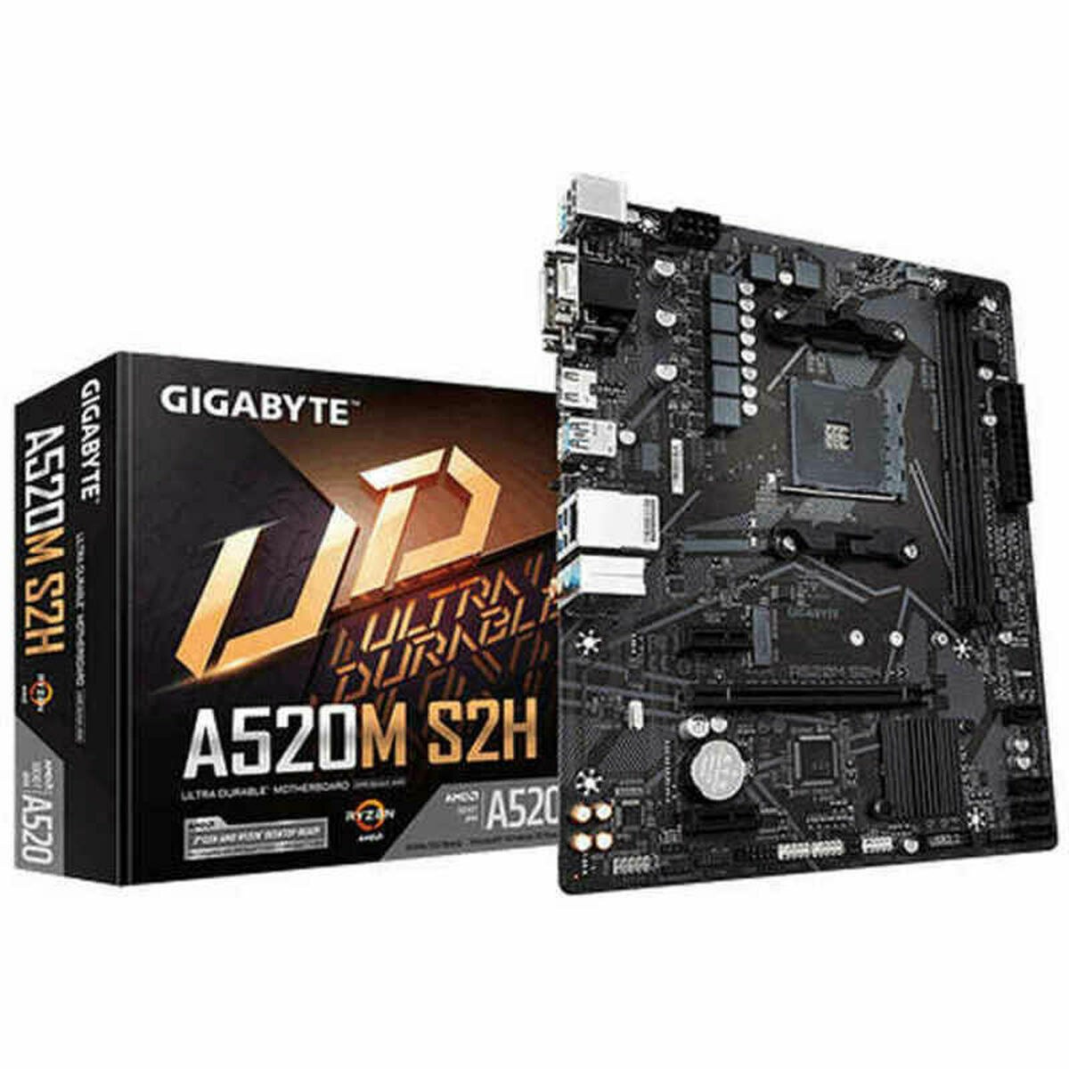 Motherboard A520M S2H AMD AM4 AMD A520 AMD